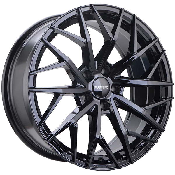 Ruffino Wheels – Atrax – Black – 16″x7″ 39mm – All weather Wheels – RUF5216004