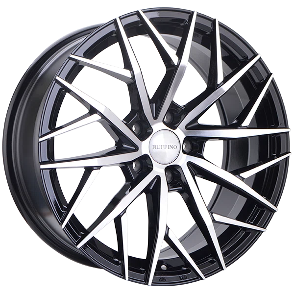 Ruffino Wheels – Atrax – Black – 19″x8.5″ 35mm – Summer Wheels – RUF5219002
