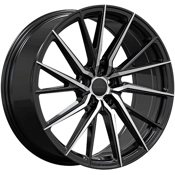 Ruffino Wheels – CENTRAL – Black – 20″x8.5″ 35mm – Summer Wheels – RUF672002