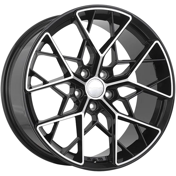 Ruffino Wheels – CORSA – Black – 16″x7″ 40mm – Summer Wheels – RUF891601