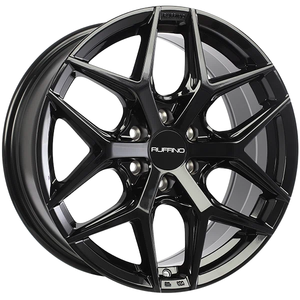 Ruffino Wheels – DEMON – Black – 20″x9″ 35mm – All weather Wheels – RUF502007