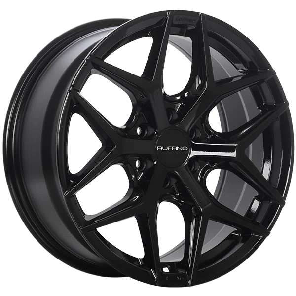 Ruffino Wheels – Demon – Black – 17″x8″ 35mm – All weather Wheels – RUF5017001