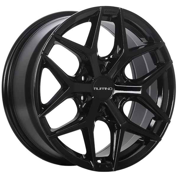 Ruffino Wheels – Demon – Black – 17″x8″ 30mm – All weather Wheels – RUF5017003