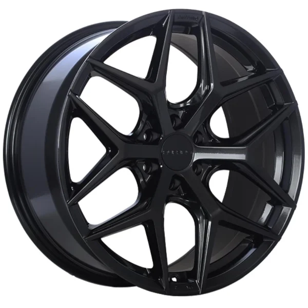 Ruffino Wheels – Demon – Black – 20″x9″ 35mm – All weather Wheels – RUF5020005