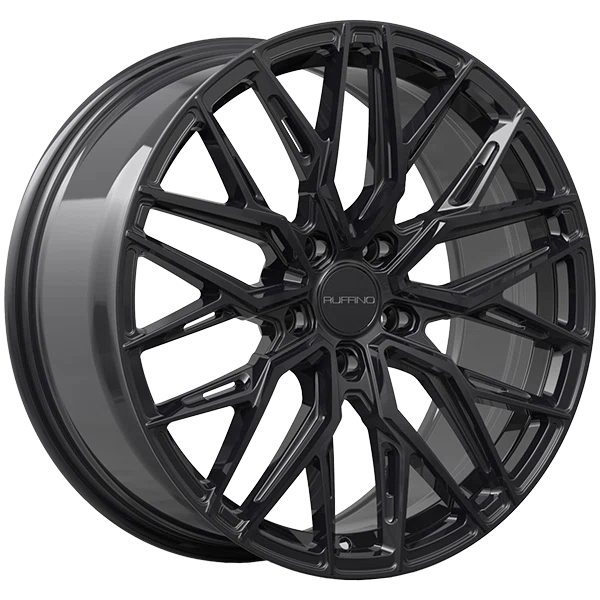 Ruffino Wheels – Glory – Black – 19″x8.5″ 35mm – All weather Wheels – RUF701901