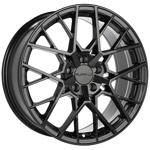 Ruffino Wheels – Inception – Black – 19″x8.5″ 45mm – All weather Wheels – RUF5119001