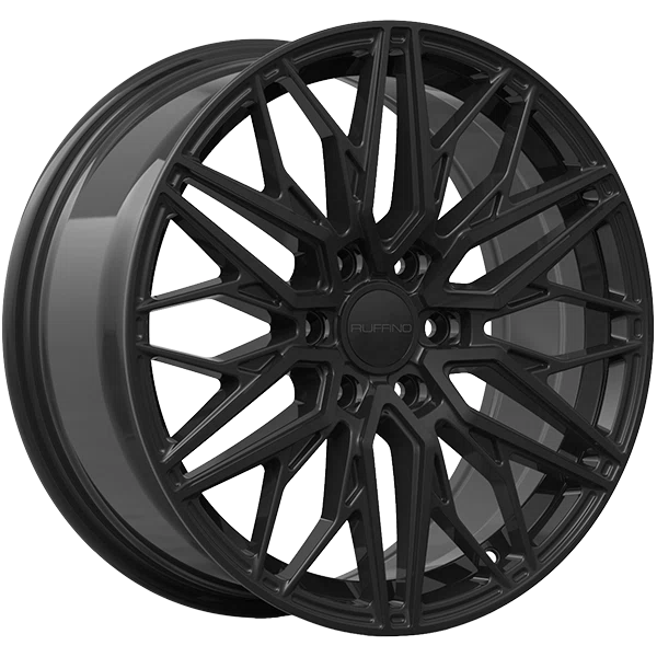 Ruffino Wheels – LUXE – Black – 18″x8″ 45mm – All weather Wheels – RUF791801
