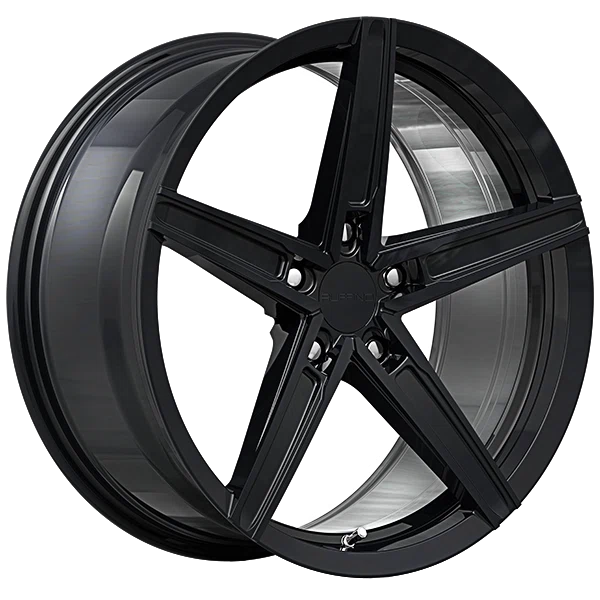 Ruffino Wheels – Milano – Black – 20″x9″ 35mm – All weather Wheels – RUF652003