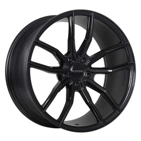 Ruffino Wheels – Pure – Black – 20″x10.5″ 40mm – All weather Wheels – RUF4420007