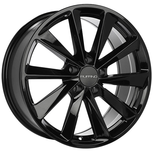 Ruffino Wheels – REACTOR – Black – 19″x8.5″ 35mm – All weather Wheels – RUF561905