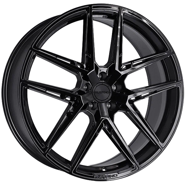 Ruffino Wheels – Rayden – Black – 18″x8″ 35mm – All weather Wheels – RUF5818002