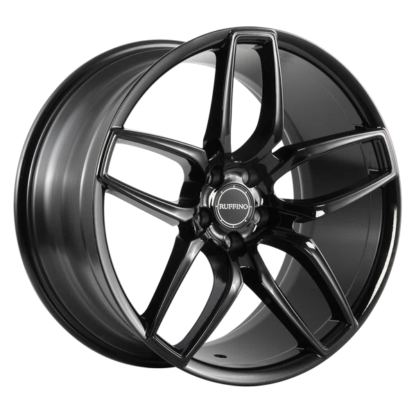 Ruffino Wheels – Trofeo – Black – 20″x10.5″ 42mm – All weather Wheels – RUF3620009