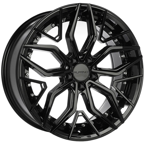Ruffino Wheels – VF1 – Black – 18″x8″ 35mm – All weather Wheels – RUF621801