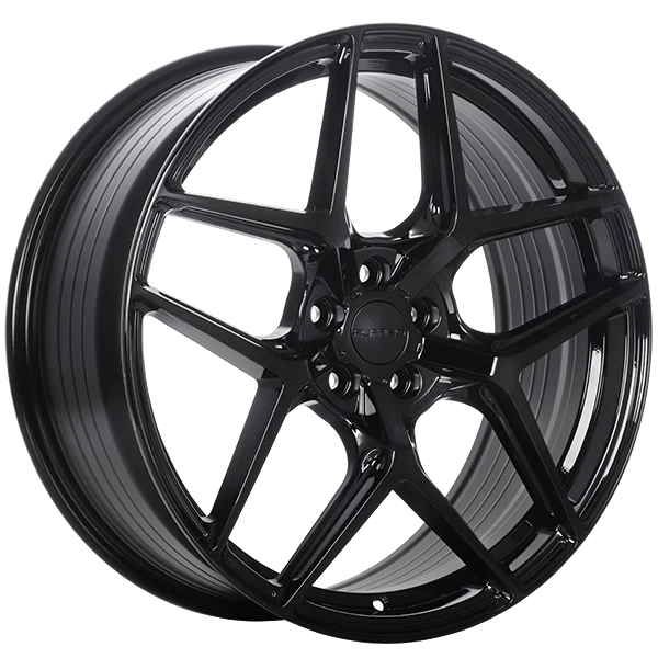 Ruffino Wheels – Vader – Black – 20″x8.5″ 40mm – All weather Wheels – RUF552003