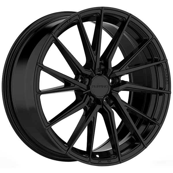 Ruffino Wheels – Virago – Black – 18″x8″ 35mm – All weather Wheels – RUF681801