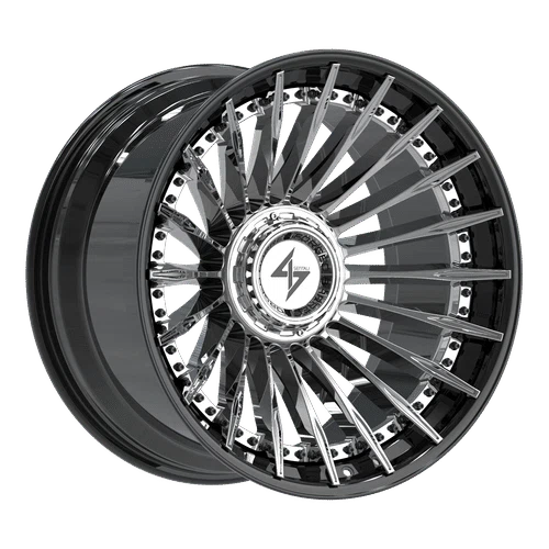 Sentali – BFX-1 – Black – 22″x10″ -24mm – Summer Wheels – SBFX13221061242