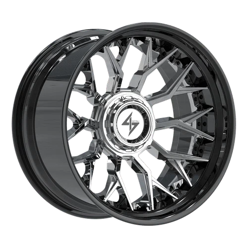 Sentali – BFX-2 – Black – 22″x10″ -24mm – Summer Wheels – SBFX23221061242