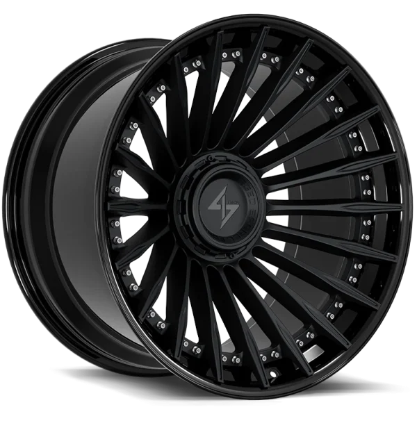 Sentali – BFX1 – Black – 24″x12″ -44mm – All weather Wheels – SBFX12241251441