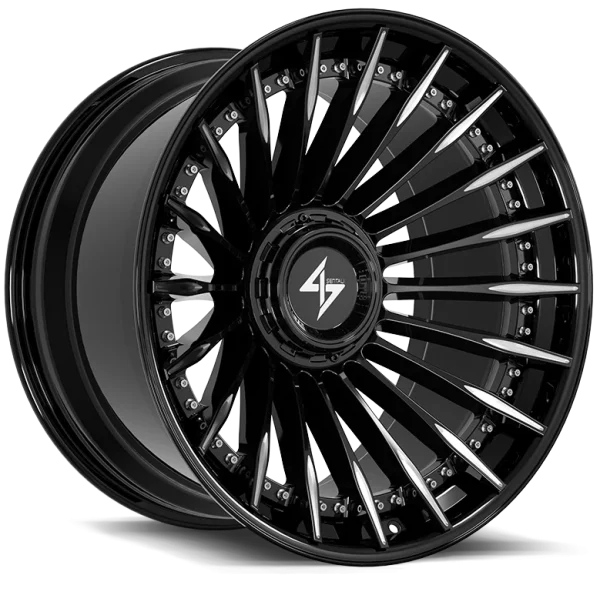 Sentali – BFX1 – Black – 22″x10″ -24mm – Summer Wheels – SBFX11221081243