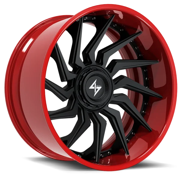 Sentali – BFX4 – Black – 22″x10″ -24mm – All weather Wheels – SBFX46221061242