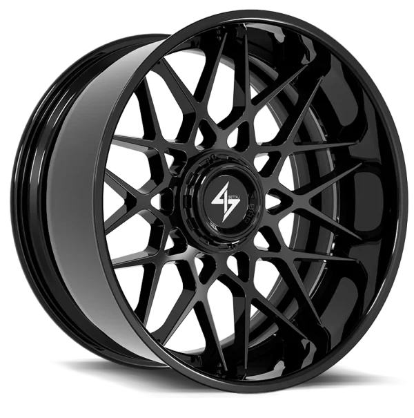 Sentali – BFX5 – Black – 22″x12″ -44mm – All weather Wheels – SBFX510221251441