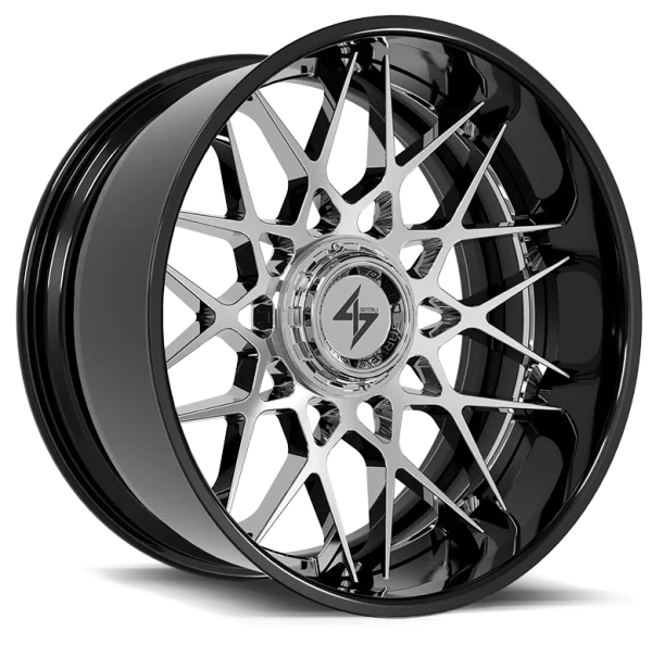 Sentali – BFX5 – Chrome – 22″x10″ -24mm – Summer Wheels – SBFX53221082243