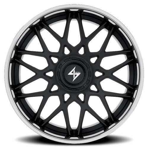Sentali – BFX5 – Polished – 24″x12″ -44mm – Summer Wheels – SBFX59241282443