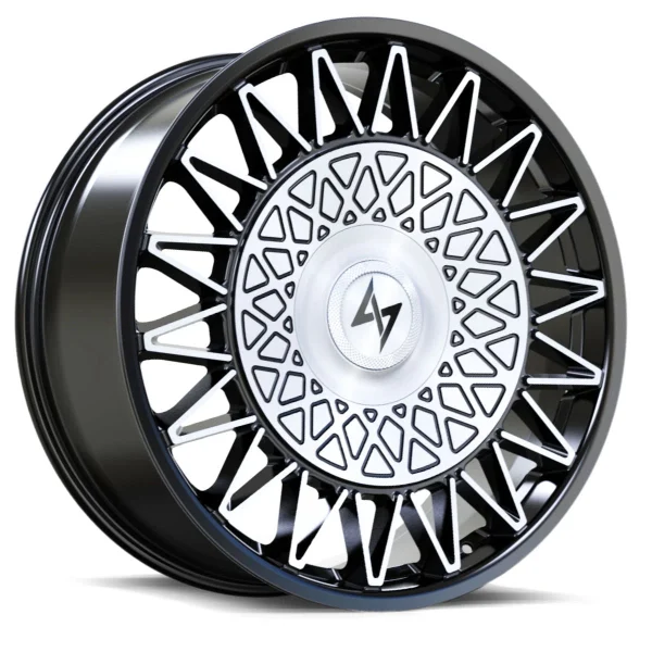 Sentali – Crown – Black – 22″x10.5″ 25mm – Summer Wheels – SL322210556253