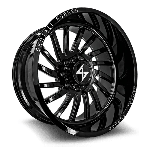 Sentali – Forged SF-1 – Black – 28″x16″ -99mm – All weather Wheels – SF128165299GB-R