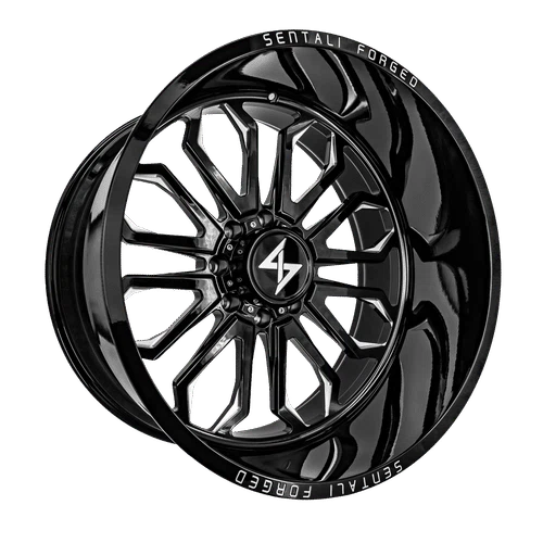 Sentali – Forged SF-3 – Black – 22″x10″ -24mm – Summer Wheels – SF322105124BM