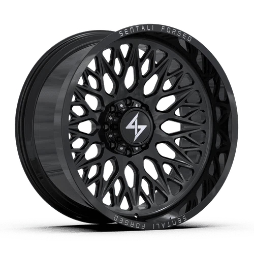 Sentali – Forged SF-6 – Black – 22″x10″ -24mm – All weather Wheels – SF622105124GB