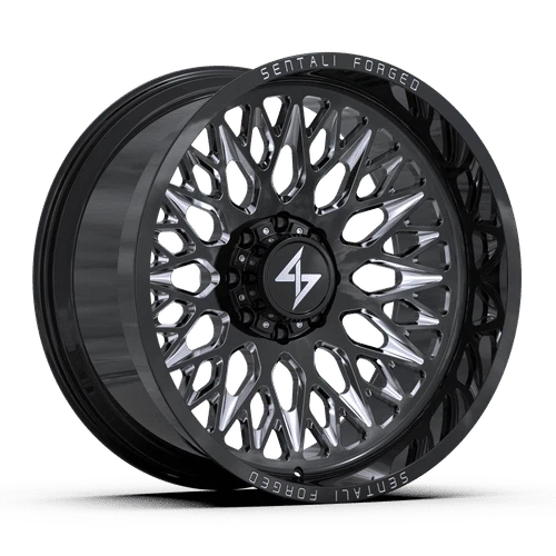 Sentali – Forged SF-6 – Black – 22″x10″ -24mm – Summer Wheels – SF622105124BM