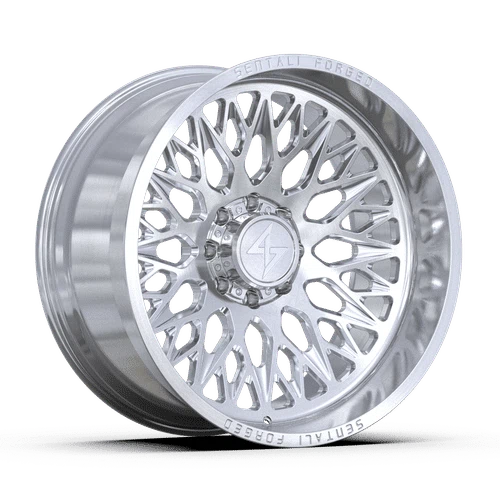 Sentali – Forged SF-6 – Silver – 22″x10″ -24mm – Summer Wheels – SF622106224BRM
