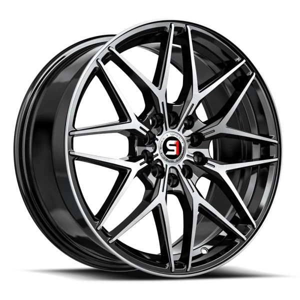 Spec-1 Racing – SP-60 – Black – 17″x7.5″ 42mm – Summer Wheels – SP-6017752342BM