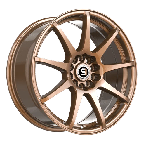 Spec-1 Racing – SP-67 – Bronze – 17″x7″ 42mm – All weather Wheels – SP-671772842GBZ