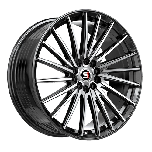 Spec-1 Racing – SP-68 – Black – 17″x7.5″ 42mm – Summer Wheels – SP-6817752342BM