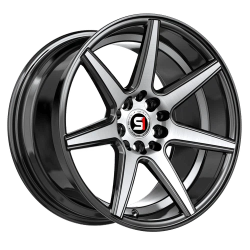 Spec-1 Racing – SP-73 – Black – 18″x8″ 38mm – Summer Wheels – SP-731883838BMU