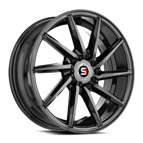 Spec-1 Racing – SP-74 – Black – 16″x6″ 35mm – All weather Wheels – SP-741662335GB