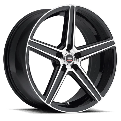 Spec-1 Racing – SP-8 – Black – 18″x8.5″ 35mm – Summer Wheels – SP818851635GBM