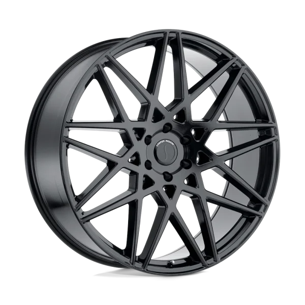 Status Wheels – GRIFFIN – Black – 22″x9.5″ 15mm – All weather Wheels – 2295GFN155115B76