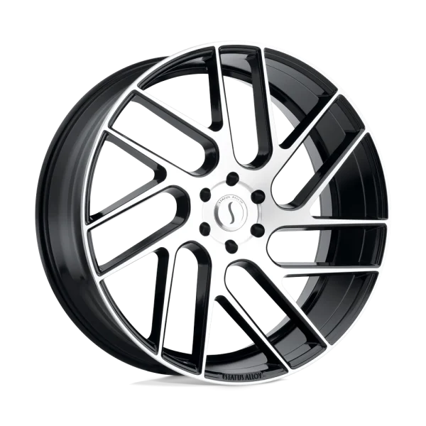 Status Wheels – JUGGERNAUT – Black – 20″x9″ 15mm – Summer Wheels – 2090JGR156140F12