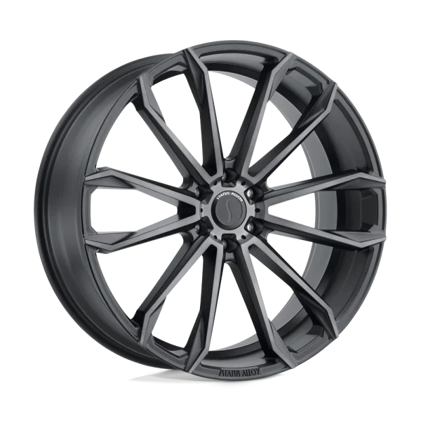Status Wheels – MASTADON – Gunmetal – 22″x9.5″ 15mm – All weather Wheels – 2295MST156140B12