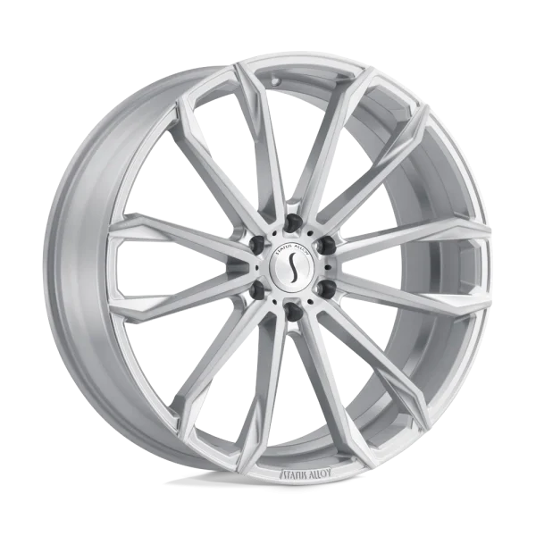 Status Wheels – MASTADON – Silver – 20″x9″ 15mm – Summer Wheels – 2090MST156114S76