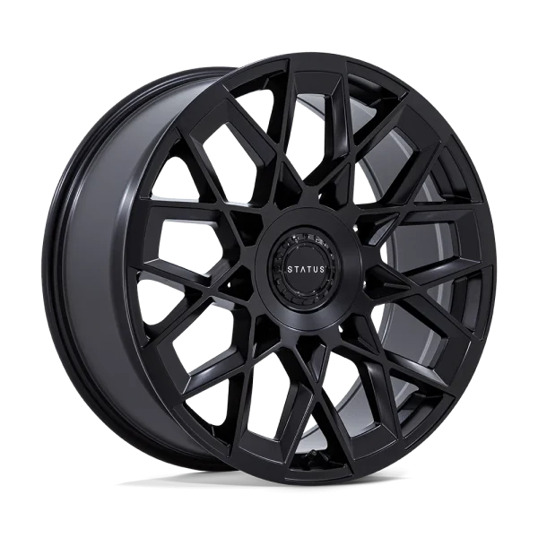Status Wheels – ST005 MATRIX – Black – 22″x9.5″ 30mm – All weather Wheels – ST005MX22952830