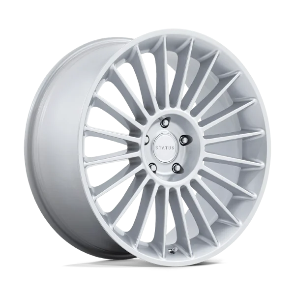 Status Wheels – VENTI – Silver – 22″x9.5″ 30mm – All weather Wheels – ST003SX22953630