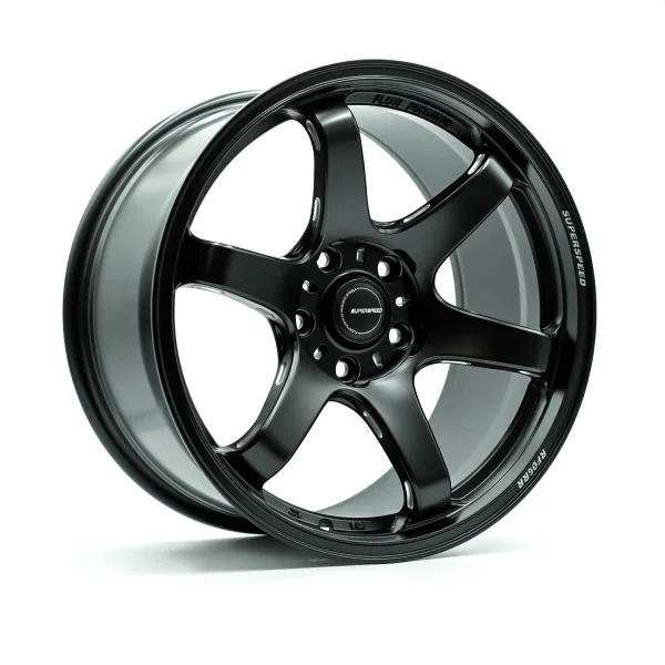 Superspeed – RF06RR – Black – 18″x9.5″ 38mm – All weather Wheels – RF0618095385100MB
