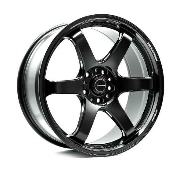 Superspeed – RF06RR – Black – 19″x8.5″ 25mm – All weather Wheels – RF0619085255112MB