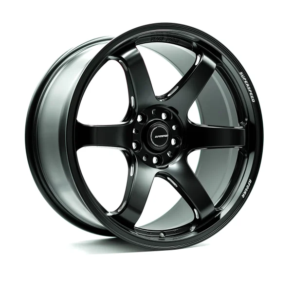 Superspeed – RF06RR – Black – 19″x9.5″ 22mm – All weather Wheels – RF0619095225114MB