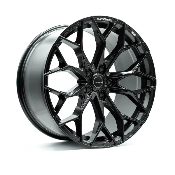 Superspeed – RF07 – Black – 20″x10″ 18mm – All weather Wheels – RF0720100185115MB