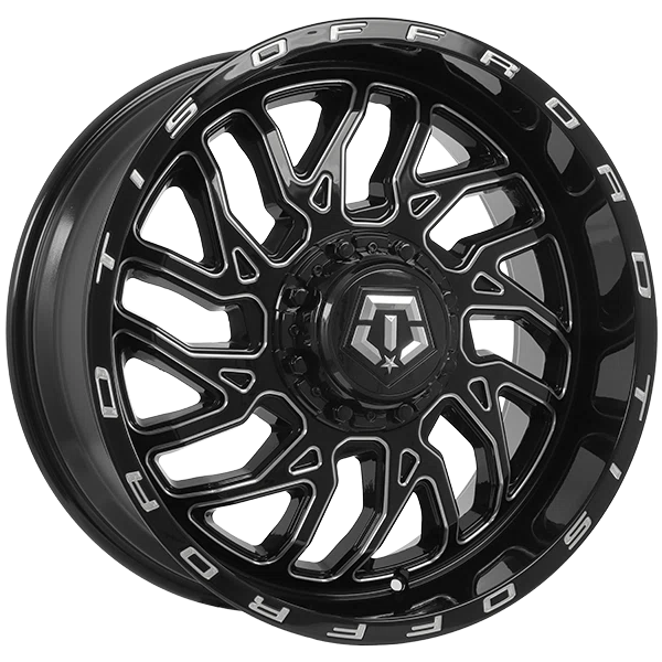 TIS Wheels – 544BM – Black – 20″x9″ 18mm – Summer Wheels – 544BM2095218
